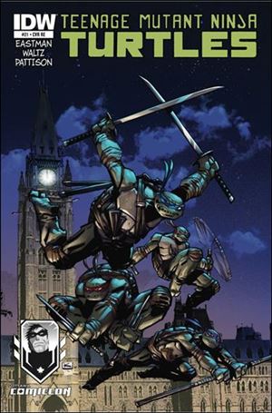 Teenage Mutant Ninja Turtles (2011) issue 21-F Andy Kuhn Ottawa Comiccon Cover