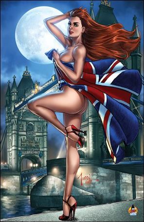 Grimm Fairy Tales (2005) issue 82-D Billy Tucci London Super Con Virgin Cover 1/250