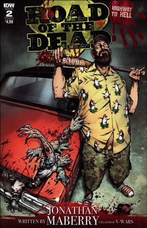 Road of the Dead: Highway to Hell issue 2 Santiperez Cover