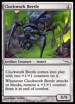 Magic the Gathering: Mirrodin (Base Set) card 153 Clockwork Beetle