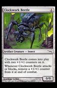 Magic the Gathering: Mirrodin (Base Set) card 153 Clockwork Beetle
