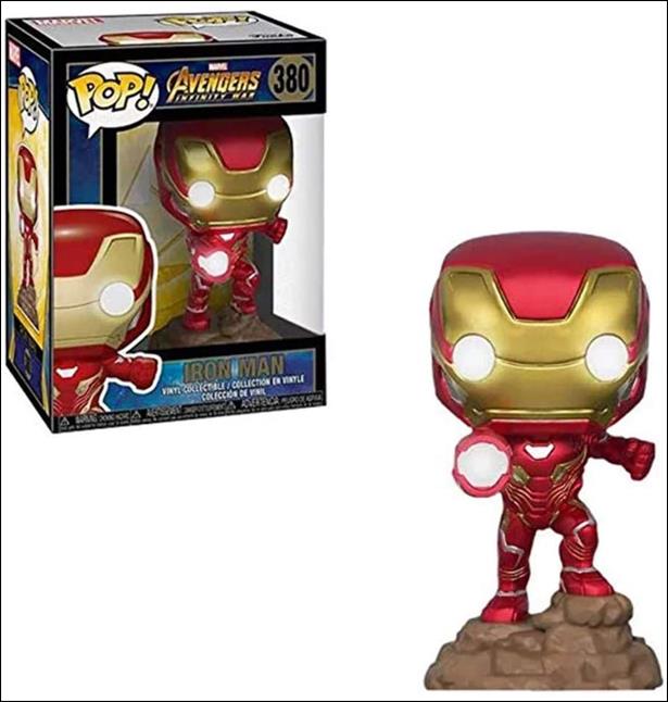 POP! Marvel figure 380.2 Iron Man (Lights Up)