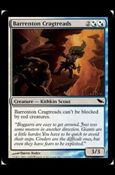 Magic the Gathering: Shadowmoor (Base Set) card 138 Barrenton Cragtreads