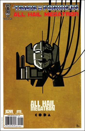 Transformers: All Hail Megatron issue 14-C Trevor Hutchinson Cover