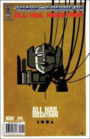 Transformers: All Hail Megatron issue 14-C Trevor Hutchinson Cover