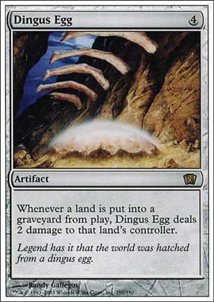 Magic the Gathering: 8th Edition (Base Set) card 297 Dingus Egg