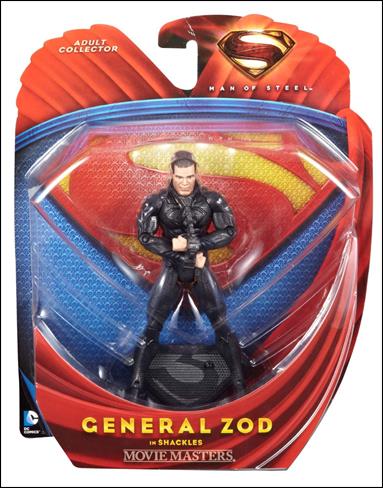 Man of Steel: Movie Masters figure 8 General Zod in Shackles