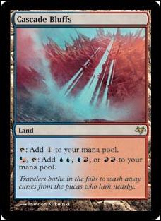 Magic the Gathering: Eventide (Base Set) card 175 Cascade Bluffs