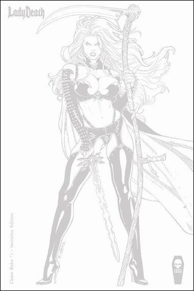 Lady Death: Chaos Rules (2016) issue 1-E Richard Ortiz 1:10 Cover