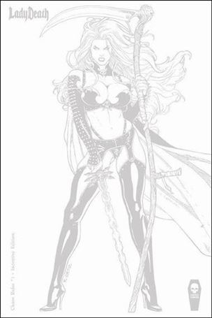 Lady Death: Chaos Rules (2016) issue 1-E Richard Ortiz 1:10 Cover
