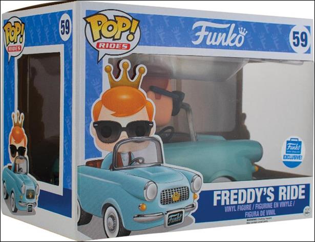 POP! Rides figure 59-B Freddy's Ride (Blue) Funko Shop Exclusive
