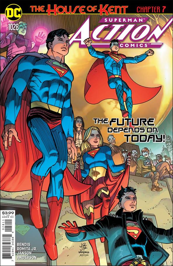 Action Comics (1938) issue 1028 John Romita Jr. Cover