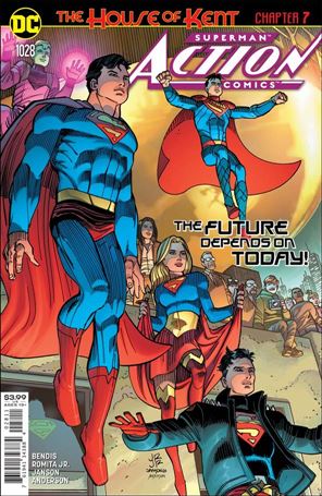 Action Comics (1938) issue 1028 John Romita Jr. Cover