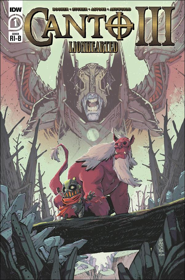 Canto III: Lionhearted issue 1-C Jorge Corona 1:25 Cover