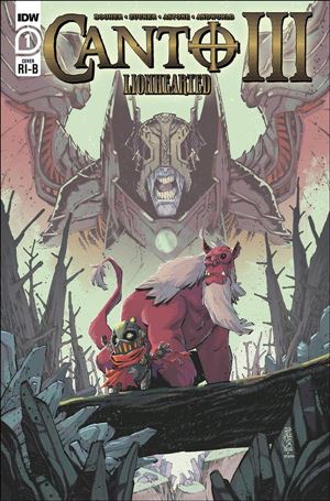 Canto III: Lionhearted issue 1-C Jorge Corona 1:25 Cover