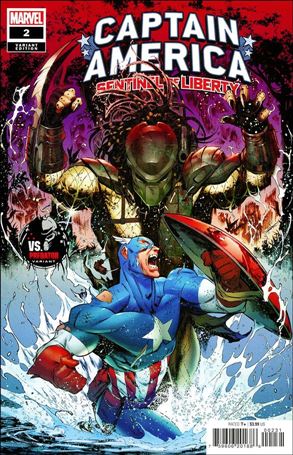 Captain America: Sentinel of Liberty (2022) issue 2-B Iban Coello Predator Cover