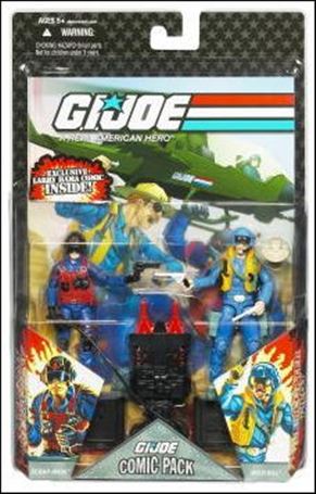 G.I. Joe 25th Anniversary Comic Packs figure 18 Scrap Iron and Wildbill