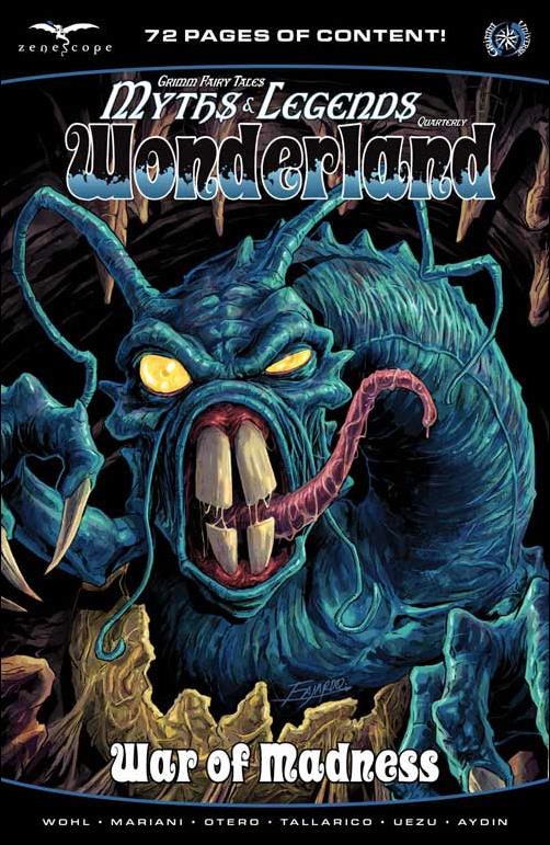 Grimm Fairy Tales Myths & Legends Quarterly: Wonderland issue 1-B Guillermo Fajardo Cover