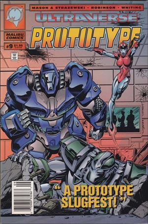 Prototype (1993) issue 9-B Newsstand Cover