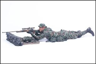McFarlane's Military (Redeployed) figure 3 Marine Corps Recon Sniper