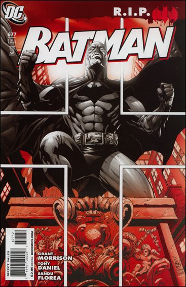 Batman (1940) issue 677-C Tony Daniel Red Cover (2nd Printing)