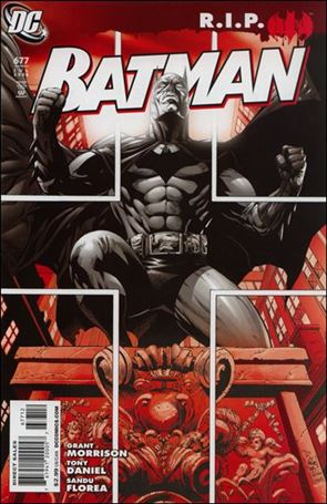 Batman (1940) issue 677-C Tony Daniel Red Cover (2nd Printing)