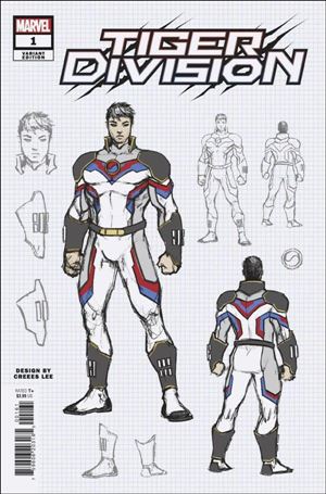 Tiger Division issue 1-H Creees Hyunsung Lee 1:10 Design Cover