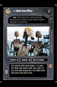 Star Wars: Theed Palace Limited (Base Set) card 11 Battle Droid Officer