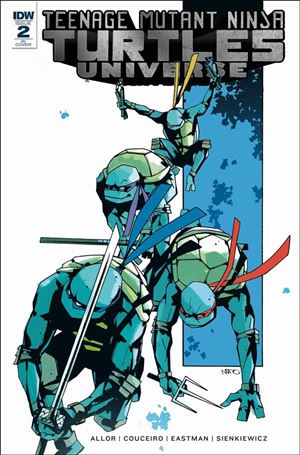 Teenage Mutant Ninja Turtles Universe issue 2-D Antonio Fuso 1:10 Cover