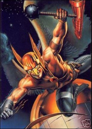 DC Versus Marvel / Marvel Versus DC (Impact Subset) card 6 Hawkman