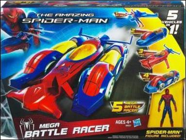Amazing Spider-Man (Vehicles) figure 1 Mega Battle Racer with Spider-Man