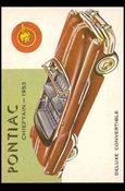 World on Wheels (Base Set) card 83 Pontiac Chieftain 1953