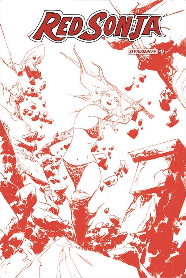 Red Sonja (2019) issue 17-M Jae Lee 1:21 Red Cover