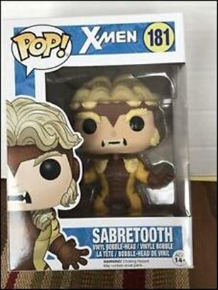 POP! Marvel figure 181 Sabretooth
