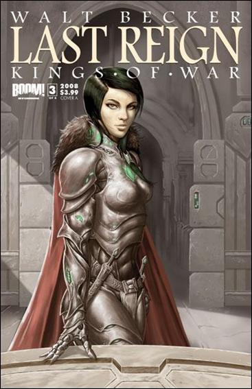 Last Reign issue 3 Karl Richardson Cover