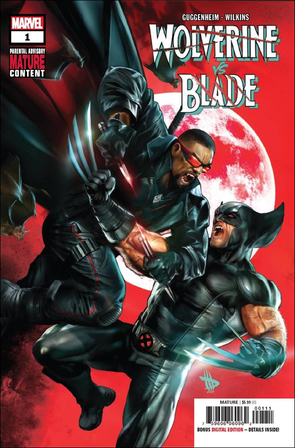 Wolverine Vs. Blade Special issue 1 Dave Wilkins Cover