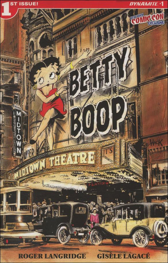 Betty Boop issue 1-H Robert Hack Midtown Comics / NYCC Cover