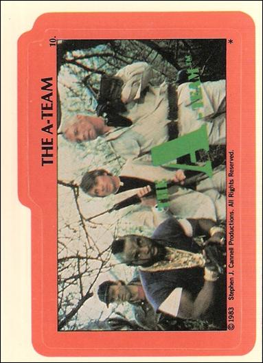A-Team (Sticker Subset) card 10 The A-Team