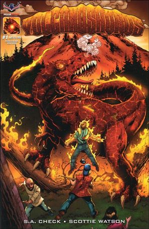 Volcanosaurus issue 1-B Richard Bonk Cover