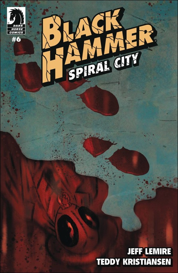 Black Hammer: Spiral City issue 6 Teddy Kristiansen Cover