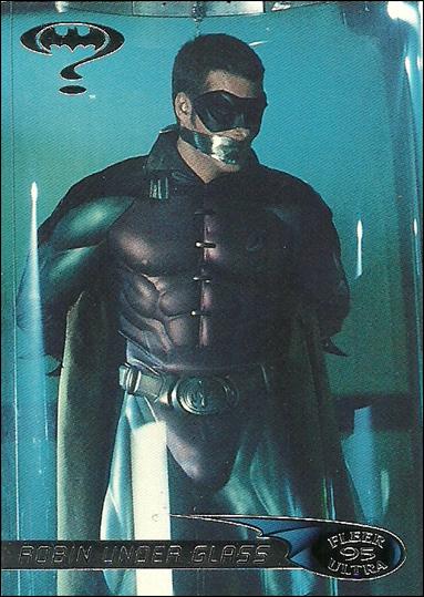 Batman Forever Fleer Ultra (Base Set) card 116 Robin Under Glass