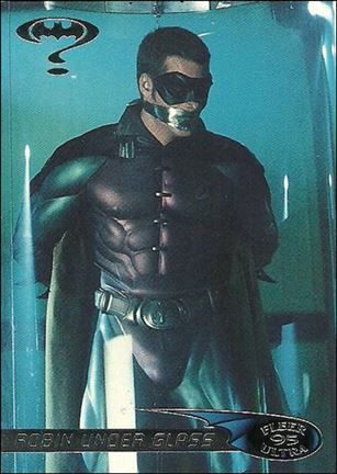 Batman Forever Fleer Ultra (Base Set) card 116 Robin Under Glass