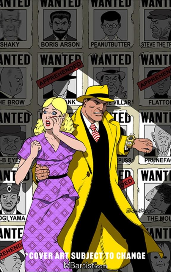 Dick Tracy (2024) issue 1-M Bob McLeod Exclusive Foil Virgin Cover 1/50