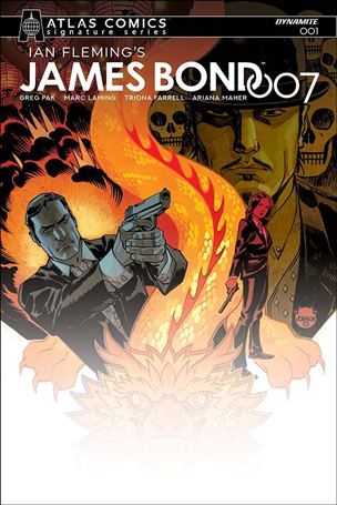 James Bond 007 issue 1-J Dave Johnson Atlas Signature Series Cover