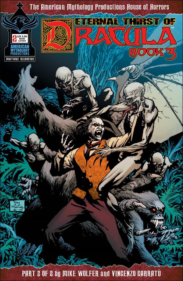 Eternal Thirst of Dracula Book 3 issue 2 Roy Allen Martinez Cover