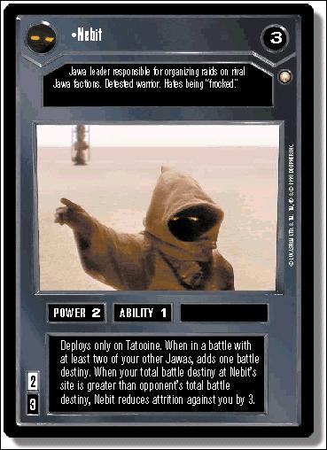 Star Wars: Special Edition Limited (Base Set) card 24 Nebit