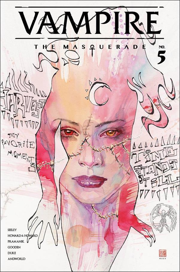 Vampire the Masquerade Winter's Teeth issue 5-B David Mack Cover