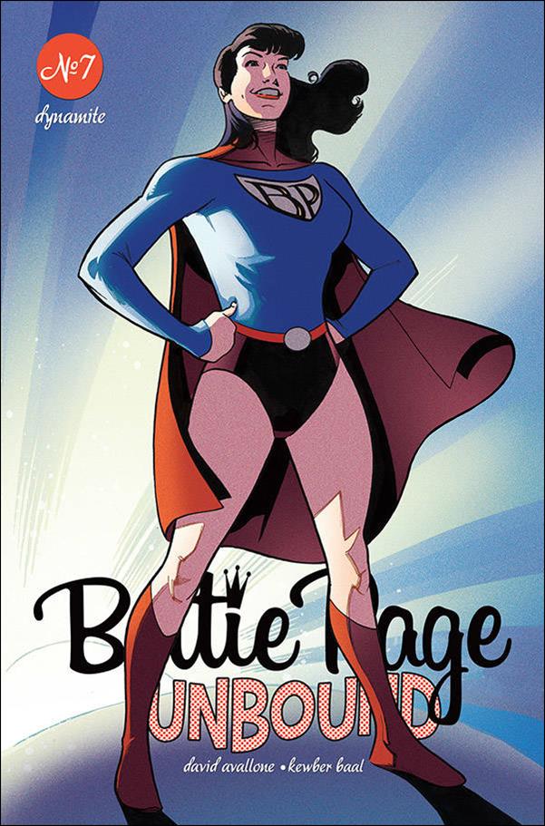 Bettie Page: Unbound issue 7-C David Williams Cover