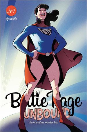 Bettie Page: Unbound issue 7-C David Williams Cover