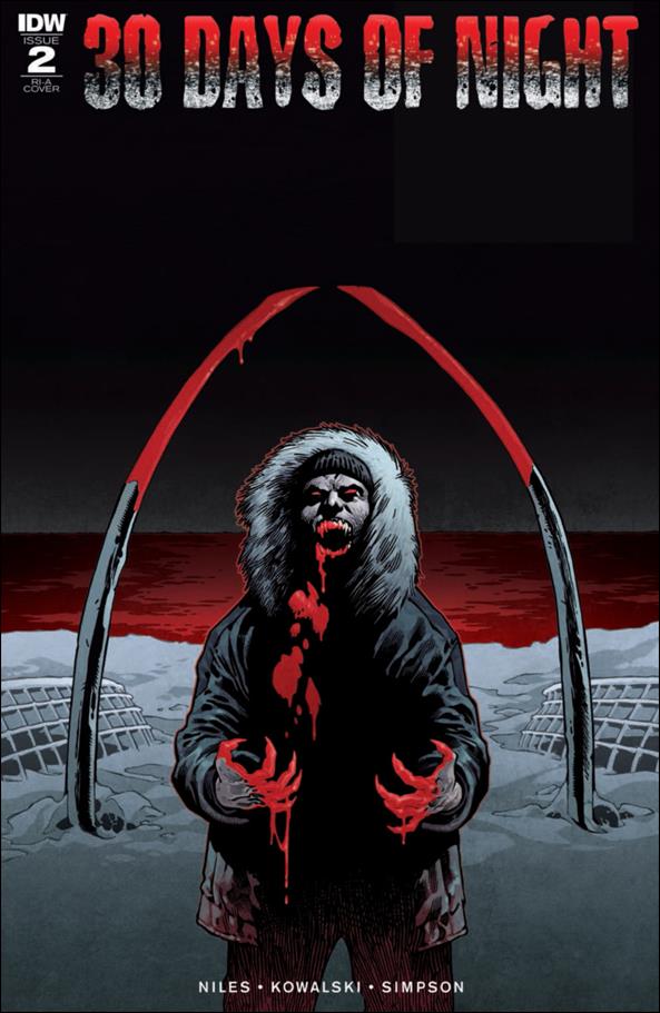 30 Days of Night (2017) issue 2-C Gabriel Rodriguez 1:10 Cover